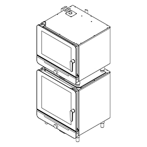 ICON Stapelkit für Modelle 051 und 071 unteres Gerät elektrisch