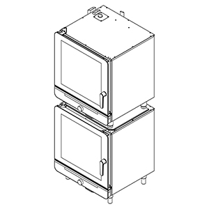 ICON Stapelkit für Modelle 071 und 071 unteres Gerät elektrisch