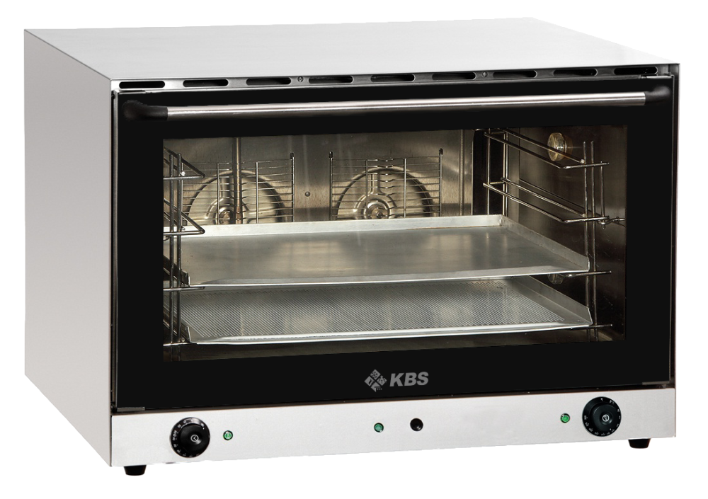 KBS Heißluftofen Euronorm 6,4 kW mit manueller Beschwadung