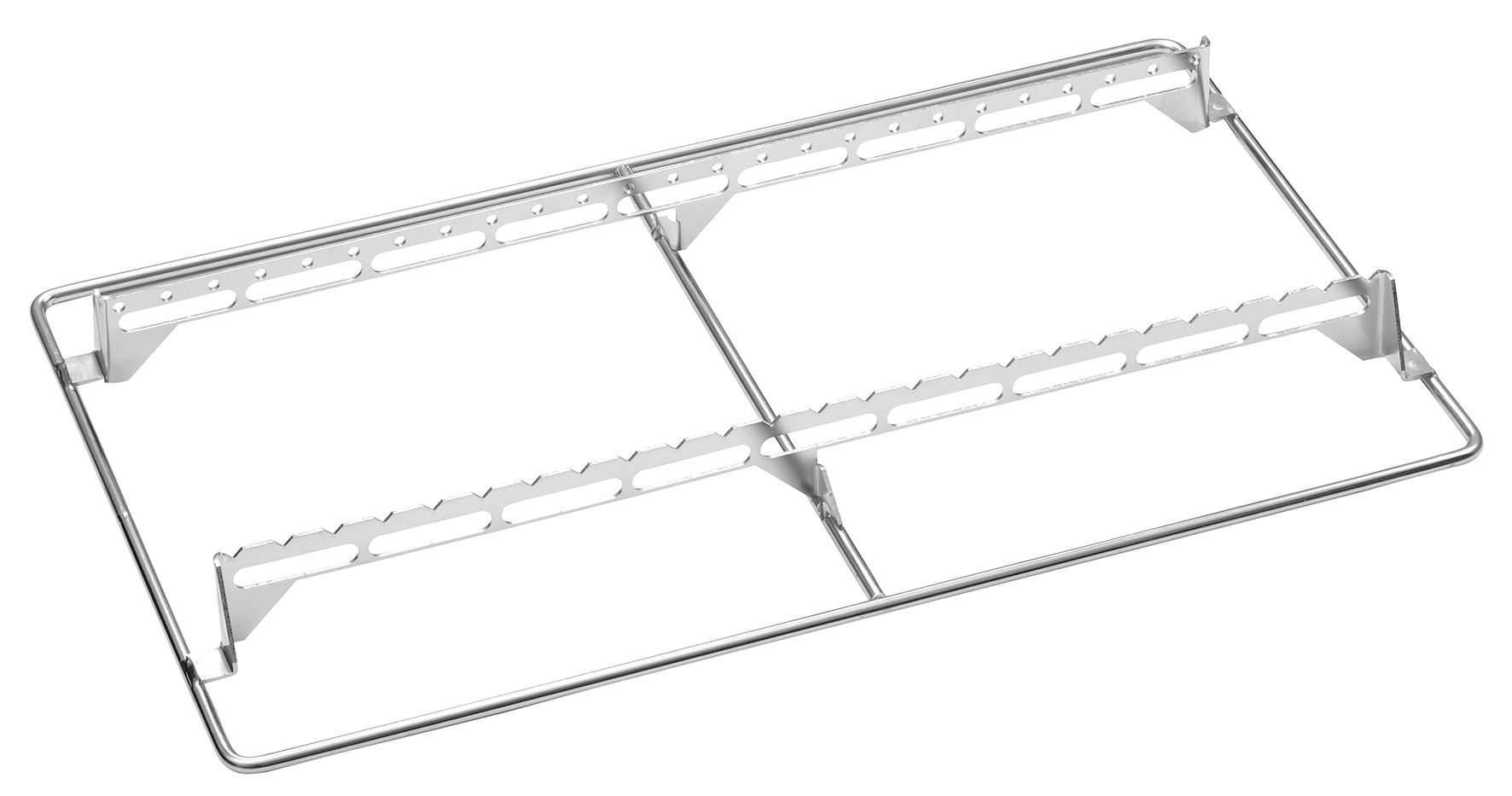 SKEWER GRILL Grillrost Edelstahl 23cm Spieslänge - verschiedene Größen